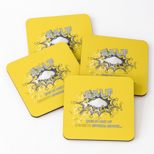 Item preview, Salt Splash (Design #1 - on Yellow) designed and sold by epinkb.