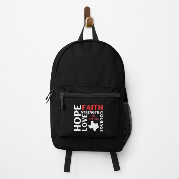 Item preview, Hope Faith Love Strength Courage The Best Teacher Red Faith Design designed and sold by BestTeacher.