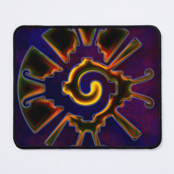 Item preview, Hunab Ku Psychedelic Floor Cushion designed and sold by kernowerno.