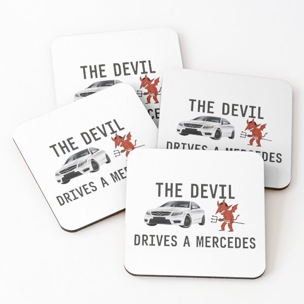 Item preview, THE DEVIL DRIVES A MERCEDES designed and sold by sweatshop22.