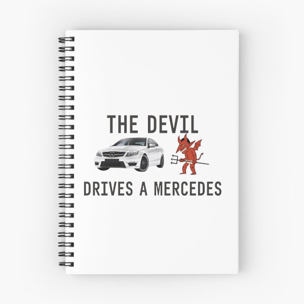 Item preview, THE DEVIL DRIVES A MERCEDES designed and sold by sweatshop22.