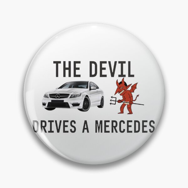 Item preview, THE DEVIL DRIVES A MERCEDES designed and sold by sweatshop22.