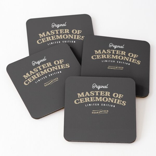 Item preview, Master Of Ceremonies Funny Job Title Profession Birthday Worker designed and sold by cidolopez.