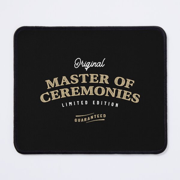 Item preview, Master Of Ceremonies Funny Job Title Profession Birthday Worker designed and sold by cidolopez.