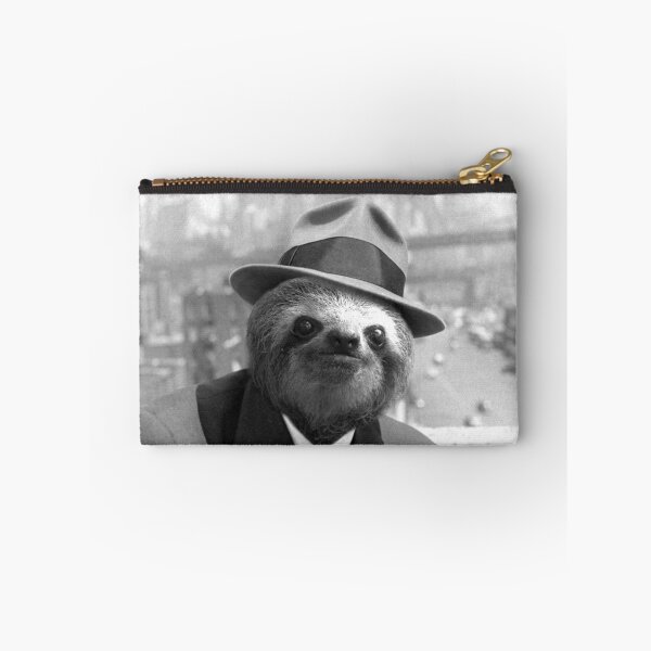 Item preview, Sloth in New York - Print / Home Decor / Wall Art / Poster / Gift / Birthday / Sloth Lover Gift / Animal print Canvas Print designed and sold by Furry And  Purry.