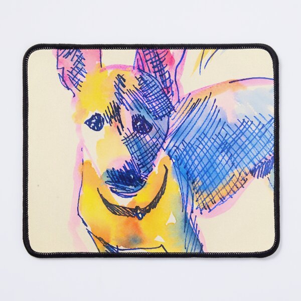 Item preview, Kato, a Warhol-inspired dog designed and sold by updoggallery.