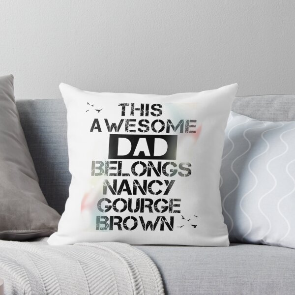 Item preview, this awesome dad belongs to nancy gourge brown t-shirts designed and sold by OsnBob.