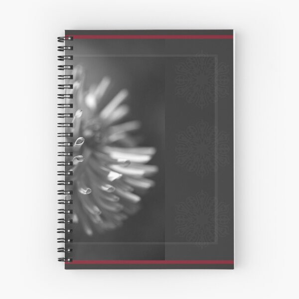 Item preview, Beautiful B & W Dahlia With Snowflakes  designed and sold by Joy Watson - Natural Light Photography .
