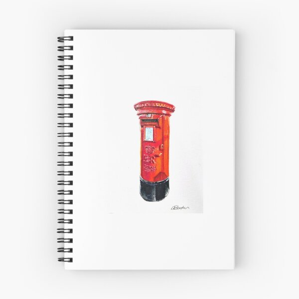 Item preview, British Post Box designed and sold by LornaBowdenART.