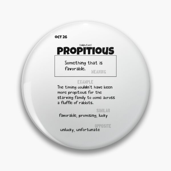 Item preview, October 26 Propitious designed and sold by Square Root of Squid.