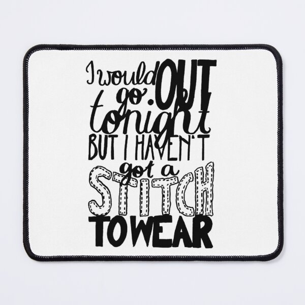 Item preview, This Charming Man The Smiths Quote _quot_I would go out tonight but I haven_t got a stitch to w designed and sold by PosterstoreEtsy.