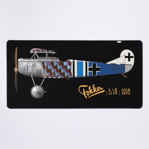 Item preview, Fokker D.VII -1918 designed and sold by PlaneShirts.