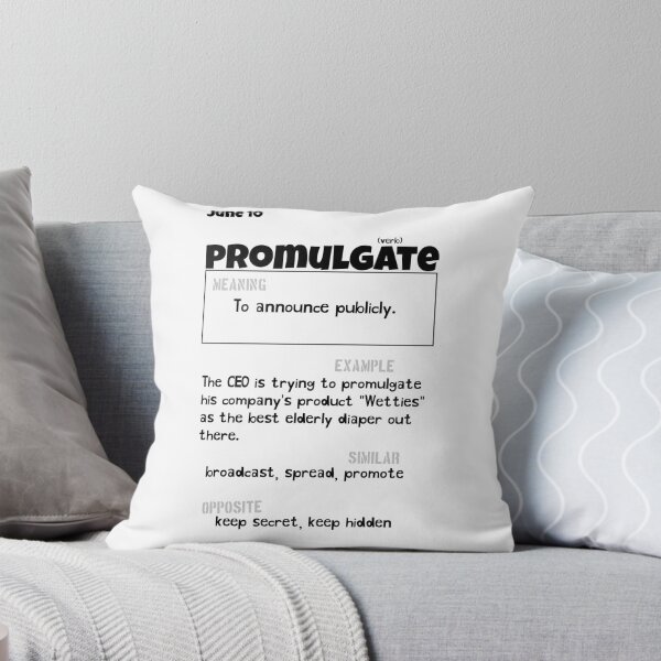 Item preview, June 10 Promulgate designed and sold by Square Root of Squid.