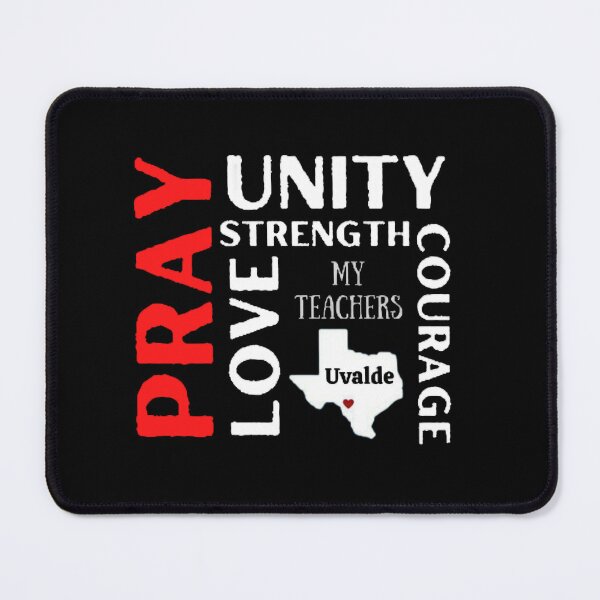 Item preview, Pray Unity Love Courage Strength The Best Teacher Red Pray Design designed and sold by BestTeacher.