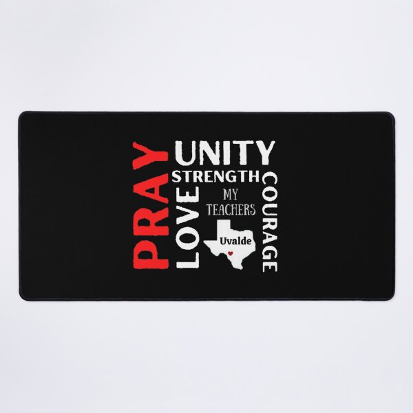 Item preview, Pray Unity Love Courage Strength The Best Teacher Red Pray Design designed and sold by BestTeacher.