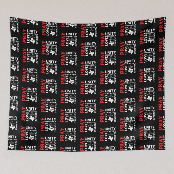 Item preview, Pray Unity Love Courage Strength The Best Teacher Red Pray Design designed and sold by BestTeacher.
