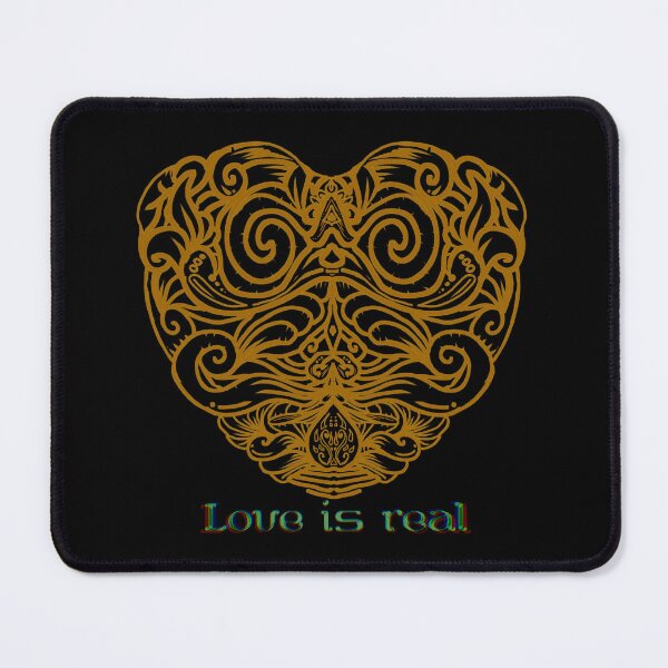 Item preview, Love is real orange colour designed and sold by Vintagez 98.