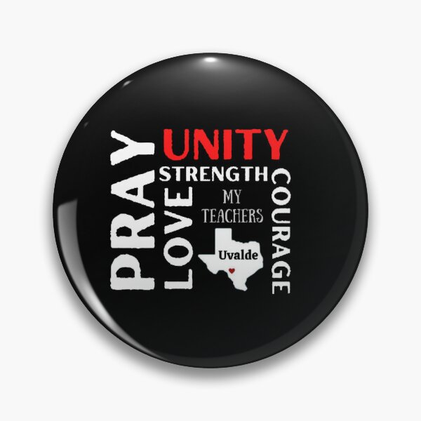 Item preview, Pray Unity Love Courage Strength The Best Teacher Red Unity Design designed and sold by BestTeacher.