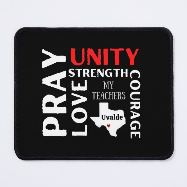Item preview, Pray Unity Love Courage Strength The Best Teacher Red Unity Design designed and sold by BestTeacher.