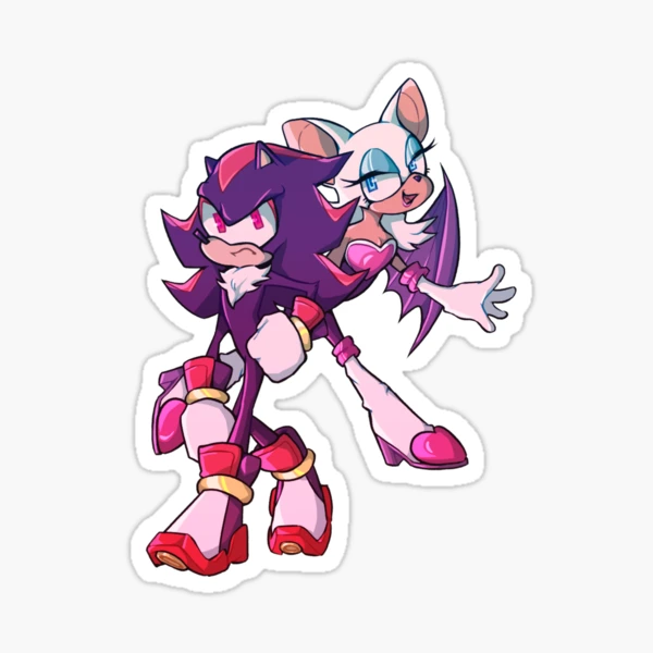 Shadow The Hedgehog mlm pride flag  Sticker for Sale by Trashcreatyre