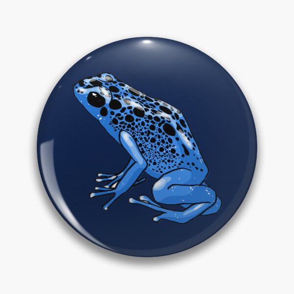 Item preview, dendrobates tinctorius azureus designed and sold by GreatPlainsWolf.