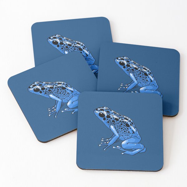 Item preview, dendrobates tinctorius azureus designed and sold by GreatPlainsWolf.