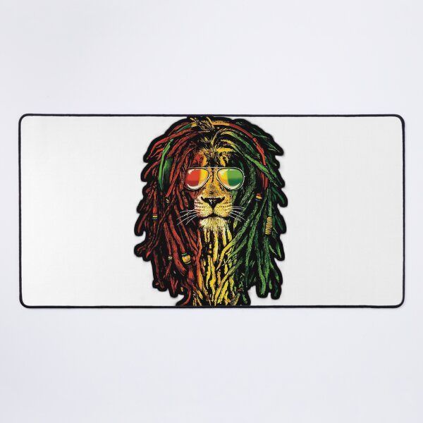 Artikelvorschau, Bob Marley Löwe-T-Shirt entworfen und verkauft von merchamjad.