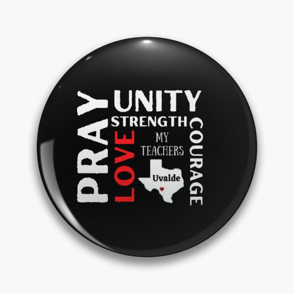 Item preview, Pray Unity Love Courage Strength The Best Teacher Red Love Design designed and sold by BestTeacher.