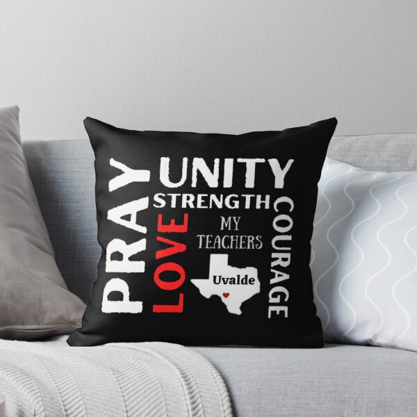 Item preview, Pray Unity Love Courage Strength The Best Teacher Red Love Design designed and sold by BestTeacher.