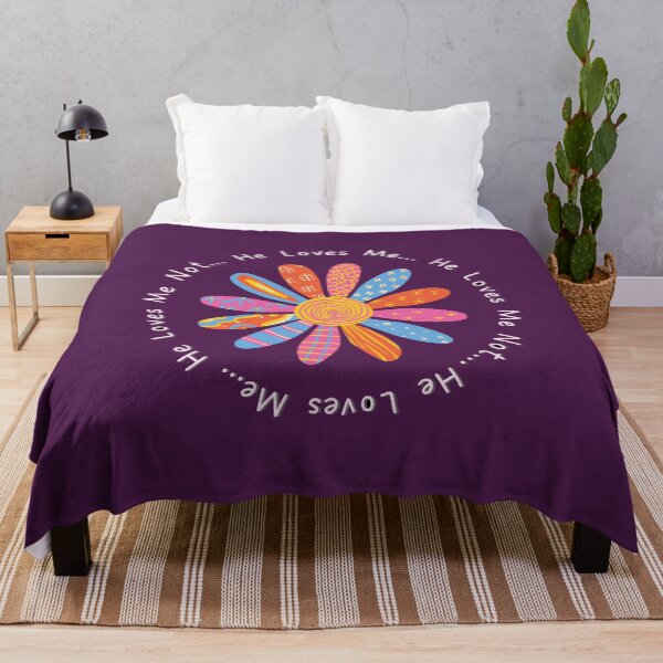 Item preview, He Loves Me... He Loves Me Not - Colorful Flower designed and sold by Aktavrh.