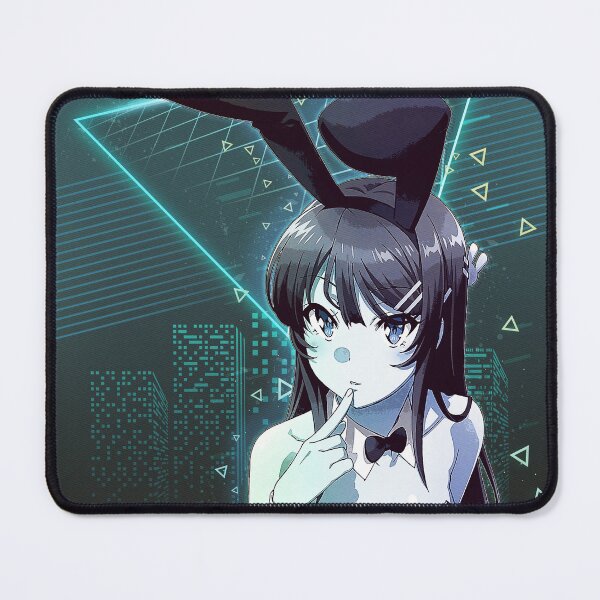 Item preview, Mai Sakurajima - Bunny Girl Senpai - Green s80 Retro Poster designed and sold by EhsanStore.