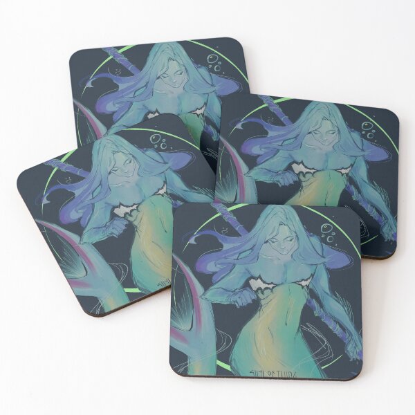 Item preview, Bluehead Wrasse Merman designed and sold by Skyloftwings.