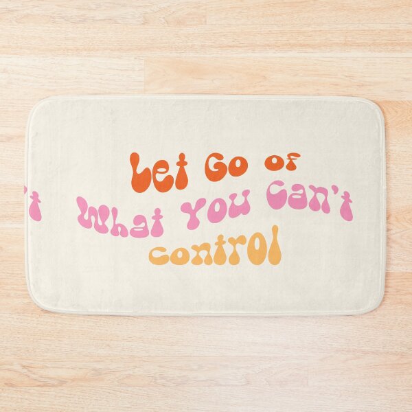 Item preview, let go of what you can't control retro colors designed and sold by MaiZephyr.