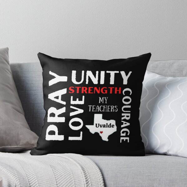 Item preview, Pray Unity Love Courage Strength The Best Teacher Red Strength Design designed and sold by BestTeacher.