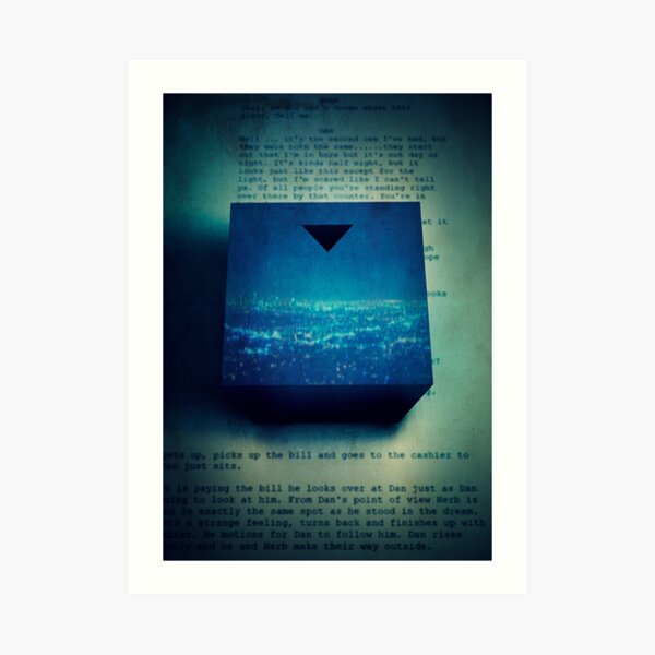Hollywood Ending (Inspired by David Lynch's Mulholland Dr) Art Print