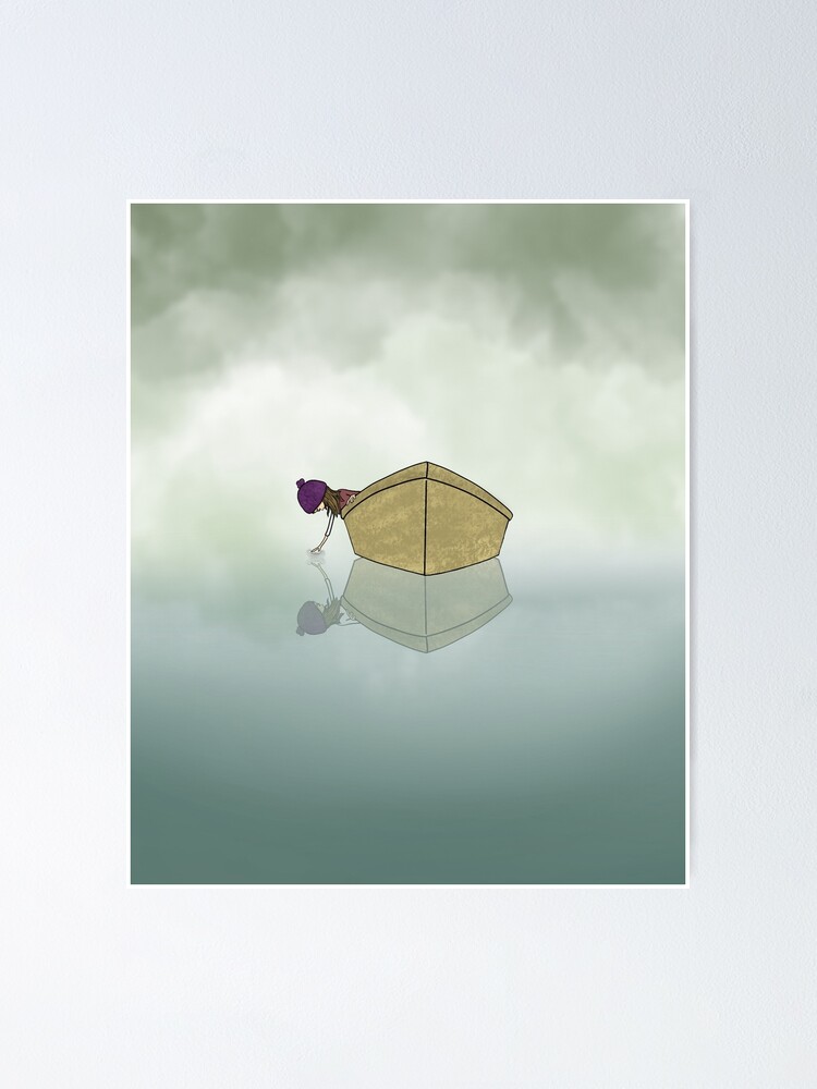 Thumbnail 1 of 3, Poster, Girls reflection  designed and sold by JMVisuals28.