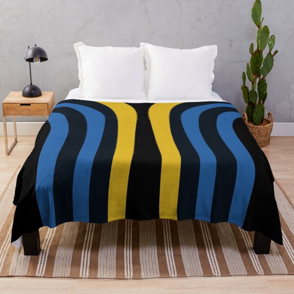 Item preview, Blue & Gold Racing Stripes designed and sold by zoemaxine.