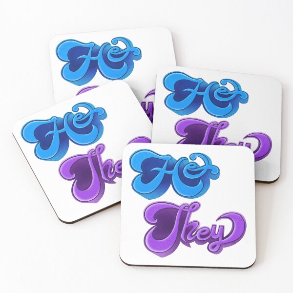 Item preview, He/They Pronouns designed and sold by AvianBean.