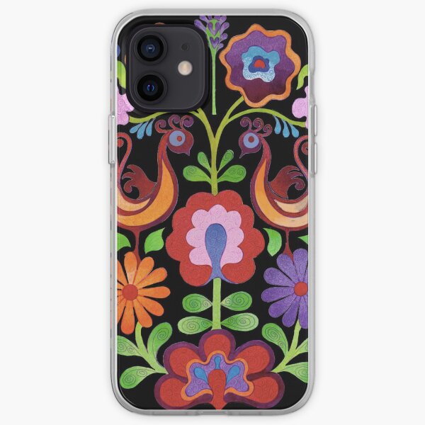 Ukrainian folk Flowers iPhone Soft Case
