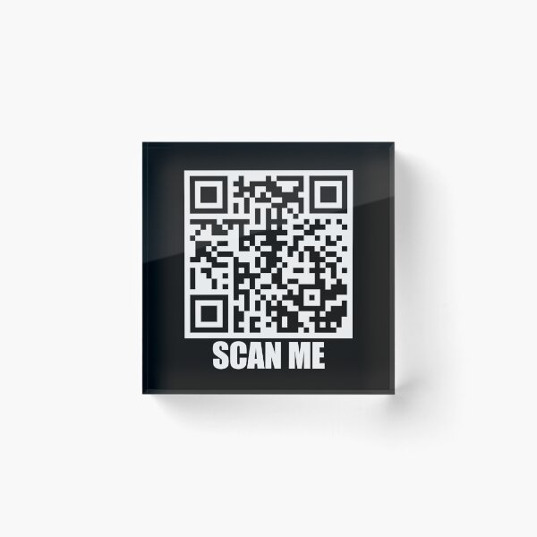 Item preview, Rick Roll Scan Me designed and sold by ToyoTees.