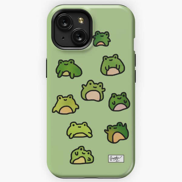 Supreme Green Frog Meme iPhone XR Clear Case