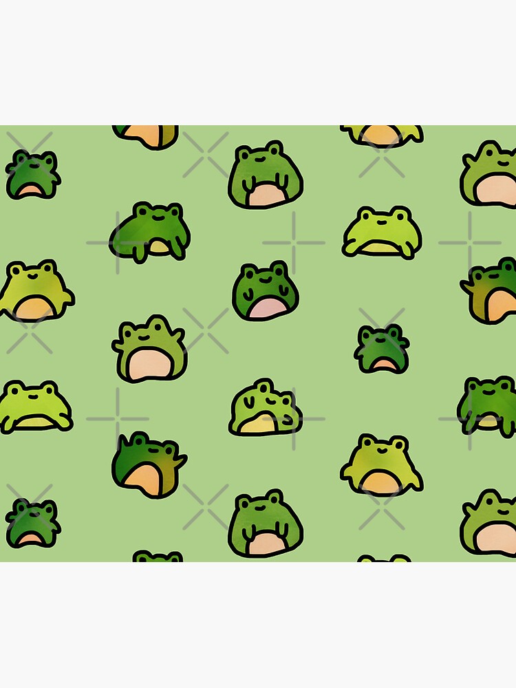 Thumbnail 5 of 5, Mouse Pad, Frogs Doodle designed and sold by tdoodles.