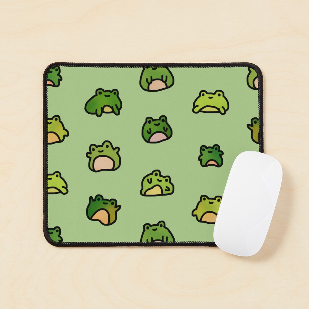 Frogs Doodle Mouse Pad For Sale By Tdoodles Redbubble