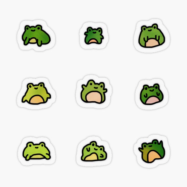 Item preview, Frogs Doodle designed and sold by tdoodles.