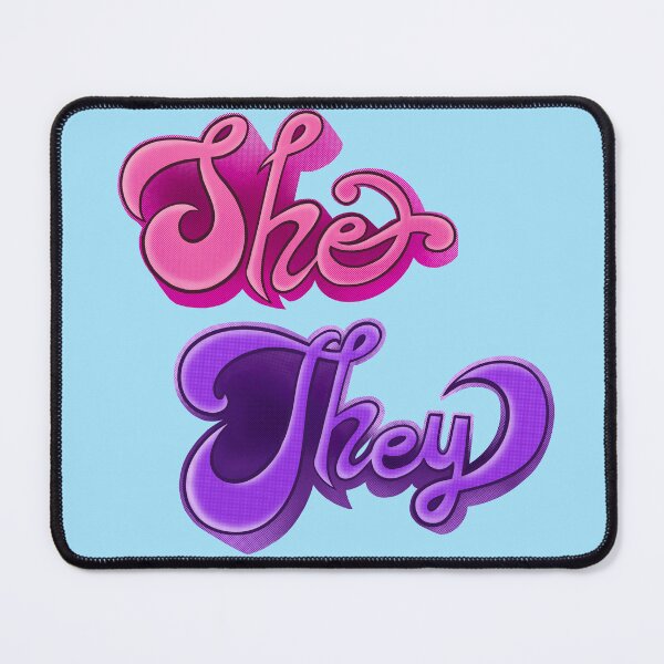 Item preview, She/They Pronouns designed and sold by AvianBean.
