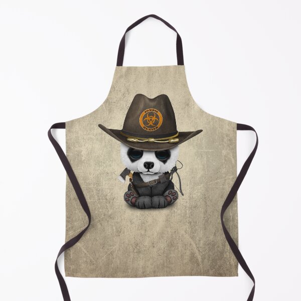 Item preview, Baby Panda Bear Zombie Hunter designed and sold by JeffBartels.