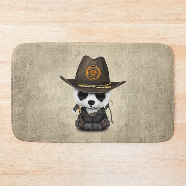 Item preview, Baby Panda Bear Zombie Hunter designed and sold by JeffBartels.