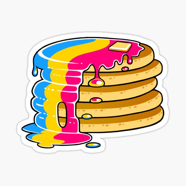 Item preview, Pan Pansexual Pride Pancakes LGBT Pun designed and sold by flannmoriath.