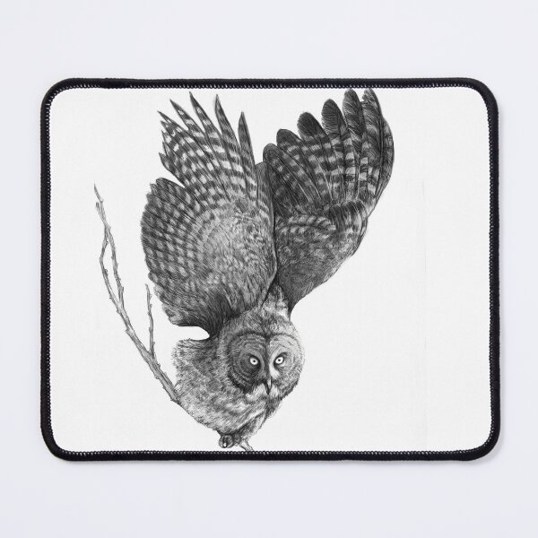 Item preview, Great Grey Owl designed and sold by Lisa Kimberly Glickman.
