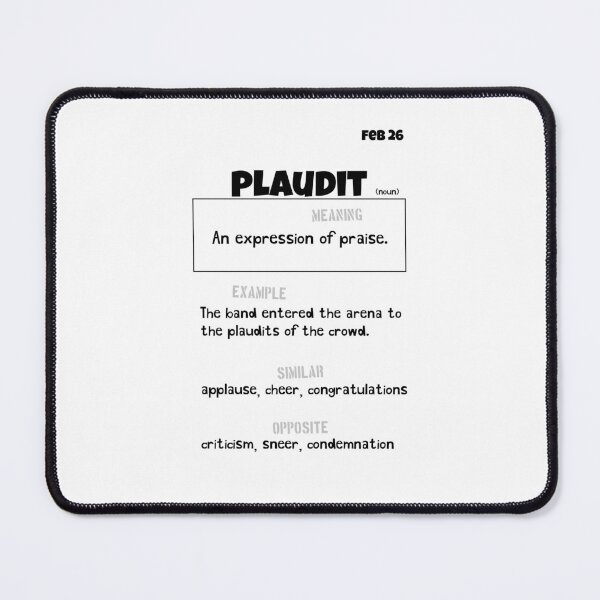 Item preview, February 26 Plaudit designed and sold by Square Root of Squid.